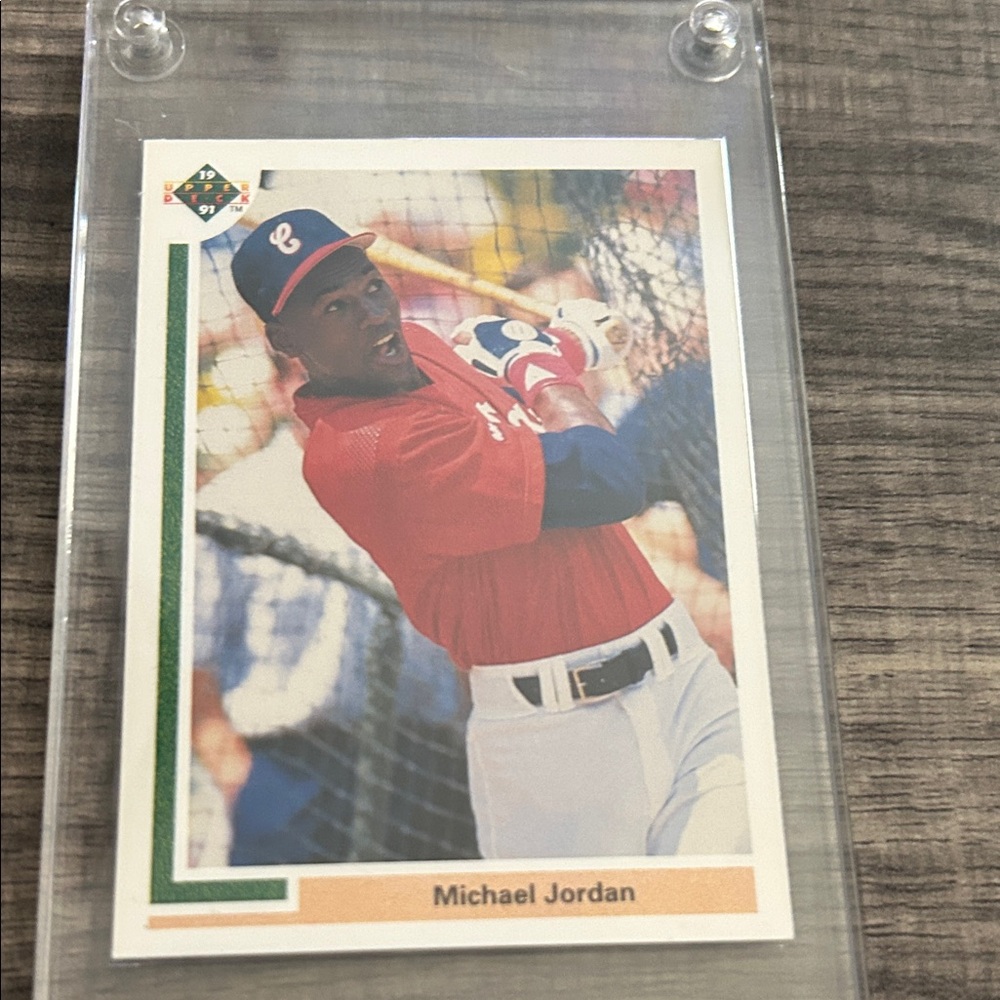 Michael Jordan Baseball Trading Card